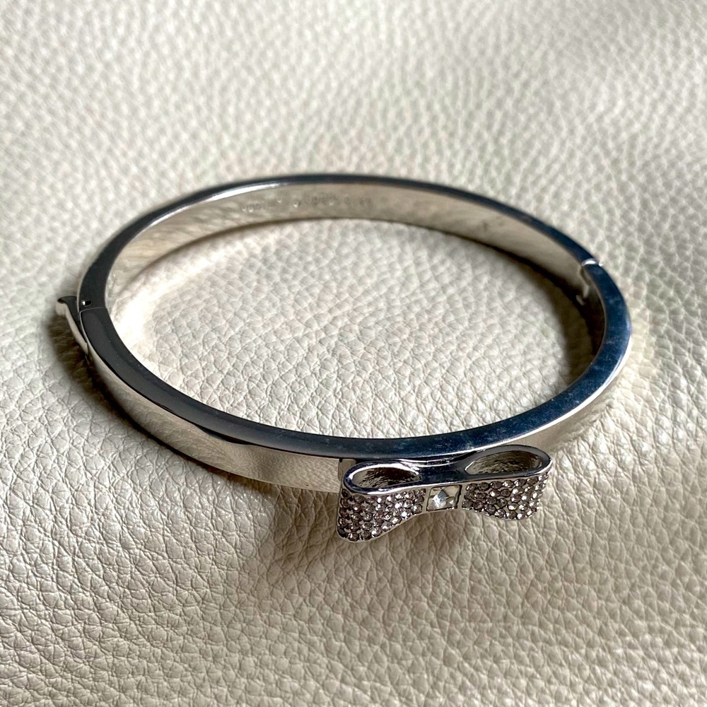 Kate Spade Silver Bow Bangle